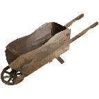 banished wheelbarrow