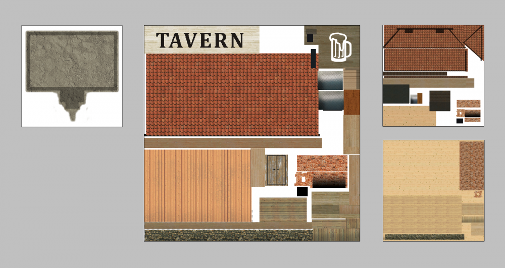 Textures for the new tavern