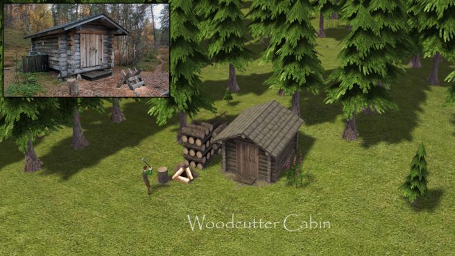 woodcutter cabin